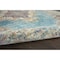 Homeroots 4 x 6 ft. Light Blue Distressed Medallion Area Rug 385332 - alternate 2